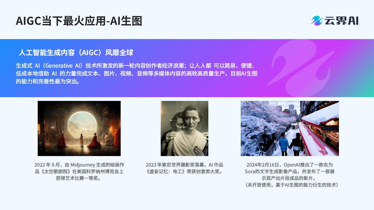文生图、图生图、文生视频什么意思?有哪些AI工具