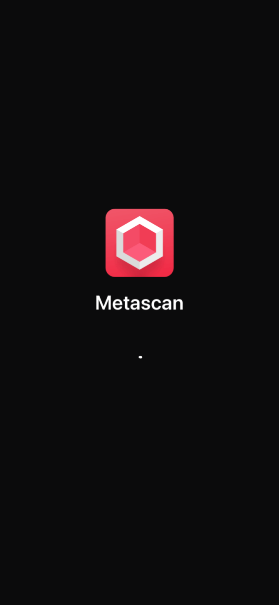 使用MetaScan扫描模型