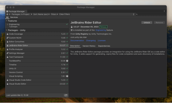JetBrains Rider Editor-3DCAT实时云渲染
